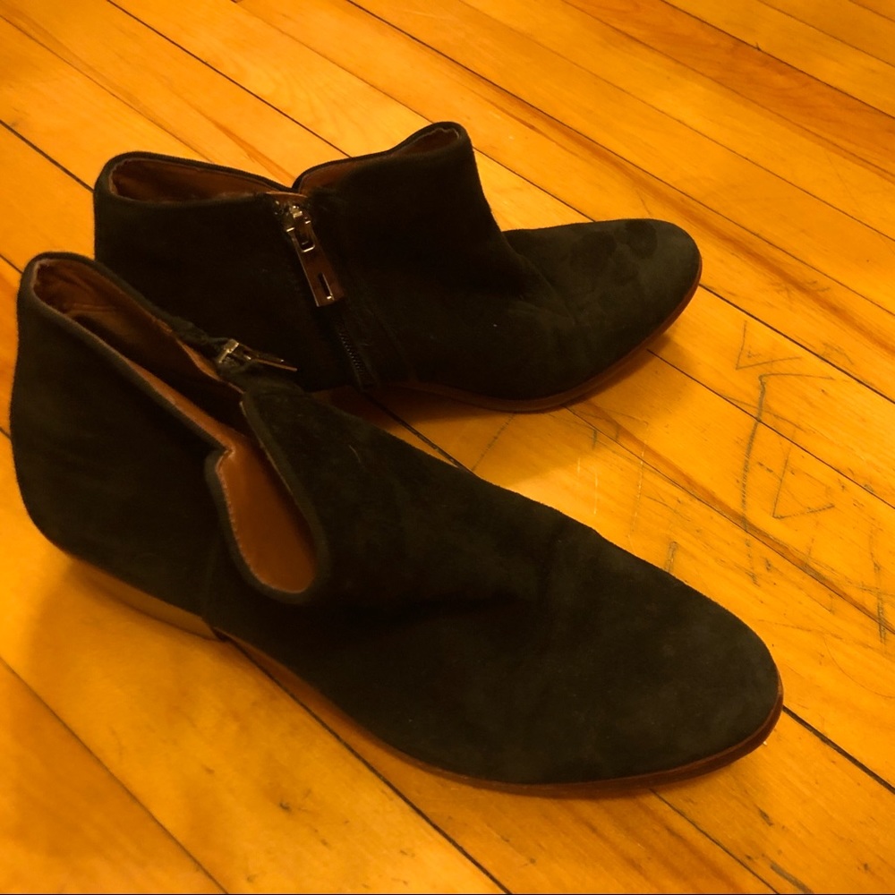 Sam Edelman heeled suede ankle boots